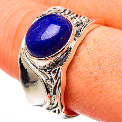 Lapis Lazuli Rings handcrafted by Ana Silver Co - RING99558