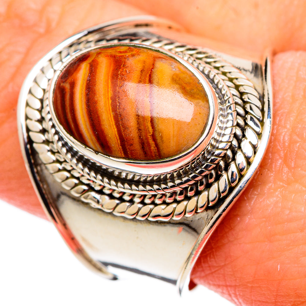 Mookaite Rings handcrafted by Ana Silver Co - RING99562