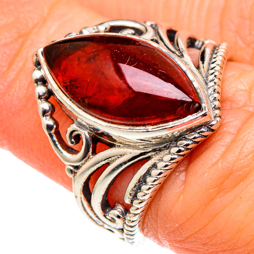 Baltic Amber Rings handcrafted by Ana Silver Co - RING99568
