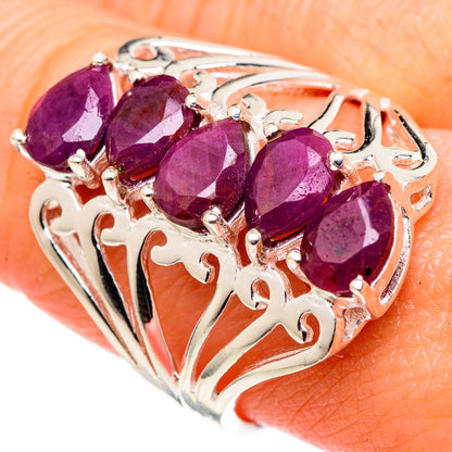 Ruby Rings handcrafted by Ana Silver Co - RING99570