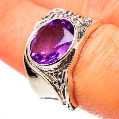 Amethyst Rings handcrafted by Ana Silver Co - RING99573