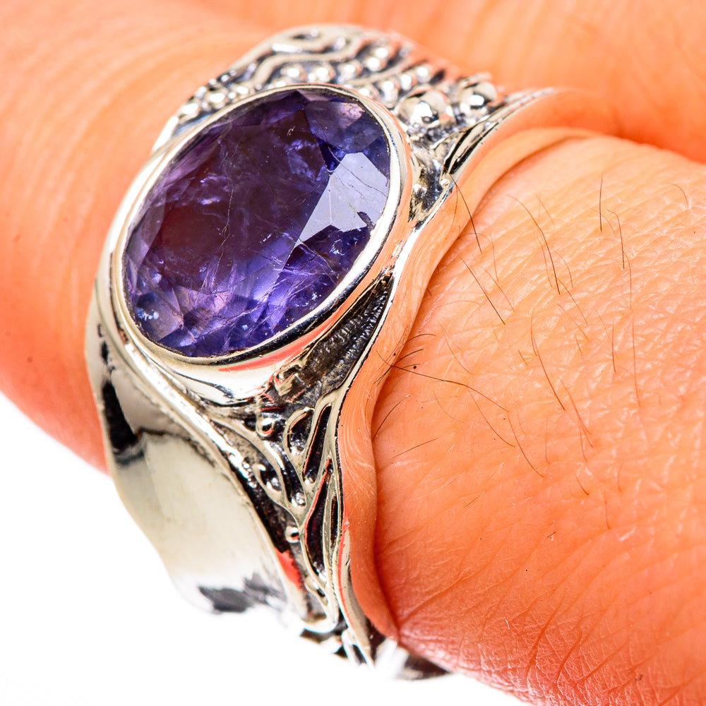 Violet Spinel Rings handcrafted by Ana Silver Co - RING99575