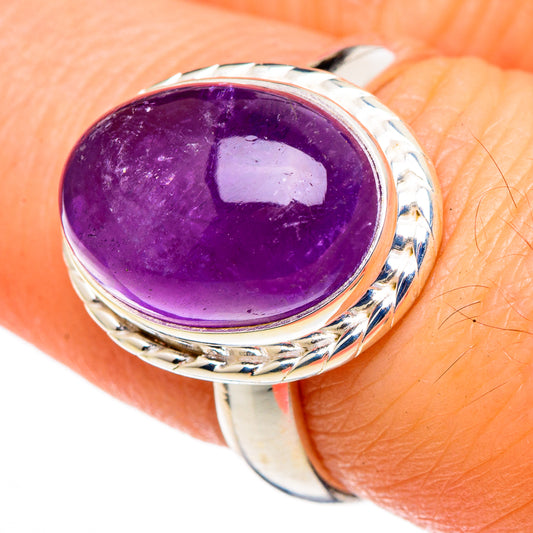Amethyst Rings handcrafted by Ana Silver Co - RING99578
