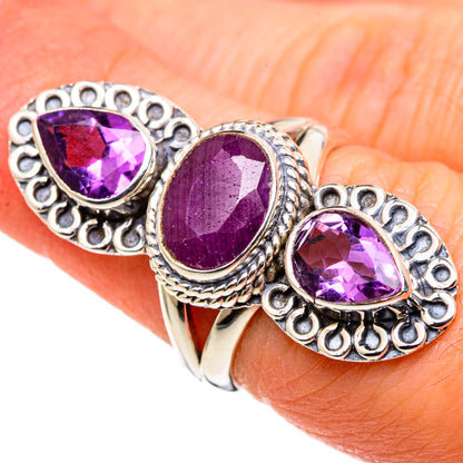 Ruby Rings handcrafted by Ana Silver Co - RING99589