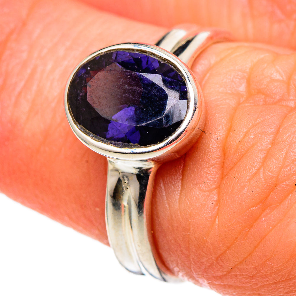 Violet Spinel Rings handcrafted by Ana Silver Co - RING99595