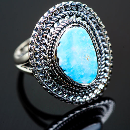 Larimar Rings handcrafted by Ana Silver Co - RING995984