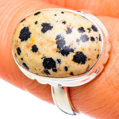Dalmatian Jasper Rings handcrafted by Ana Silver Co - RING99605