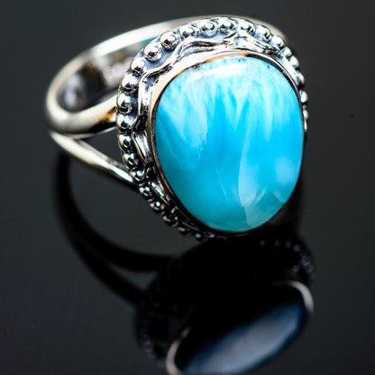 Larimar Rings handcrafted by Ana Silver Co - RING996059
