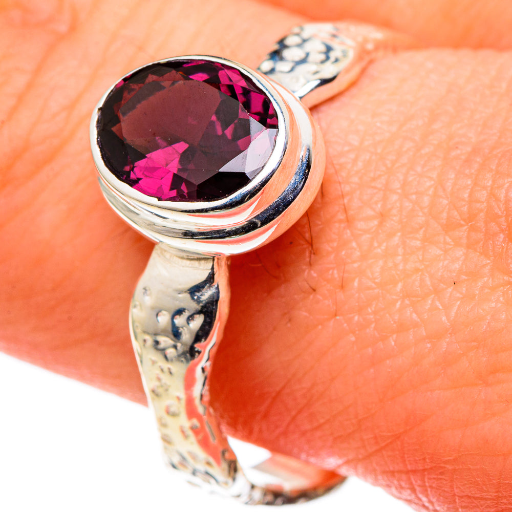 Red Spinel Rings handcrafted by Ana Silver Co - RING99611