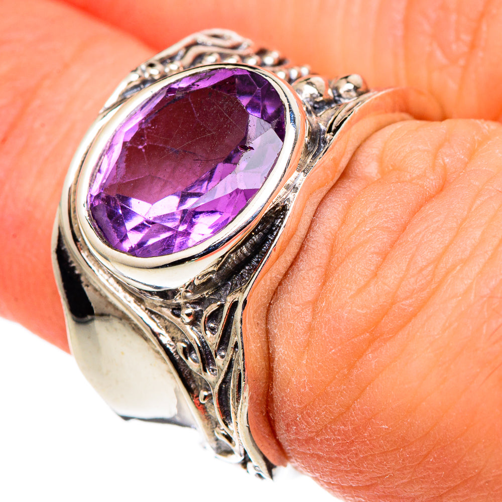 Amethyst Rings handcrafted by Ana Silver Co - RING99616