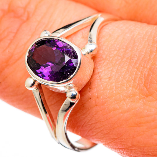 Purple Spinel Rings handcrafted by Ana Silver Co - RING99620
