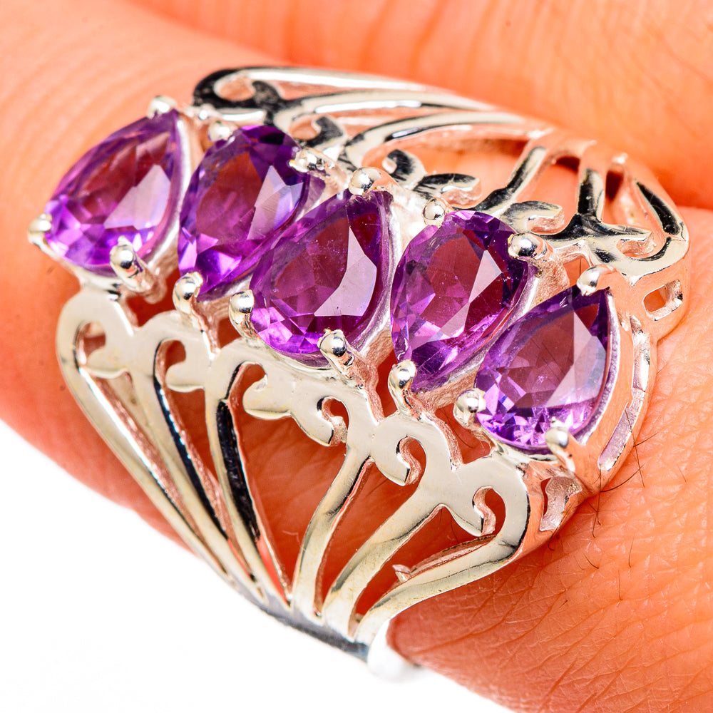 Amethyst Rings handcrafted by Ana Silver Co - RING99621
