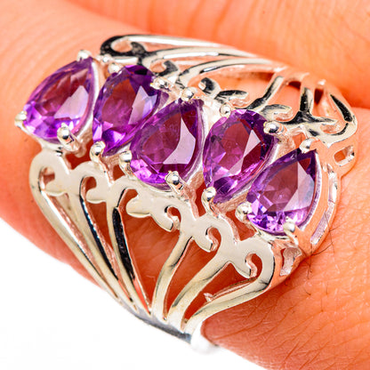 Amethyst Rings handcrafted by Ana Silver Co - RING99621