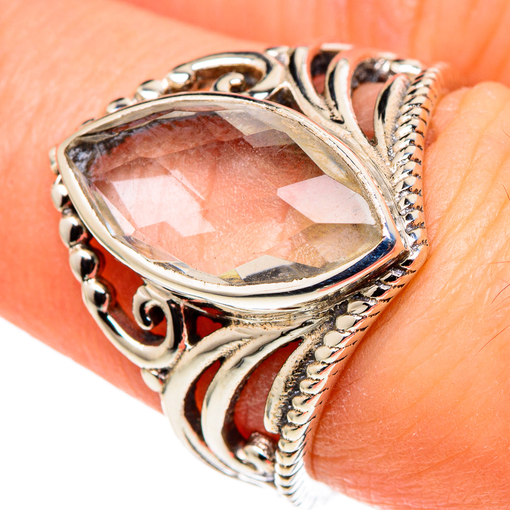 White Quartz Rings handcrafted by Ana Silver Co - RING99625