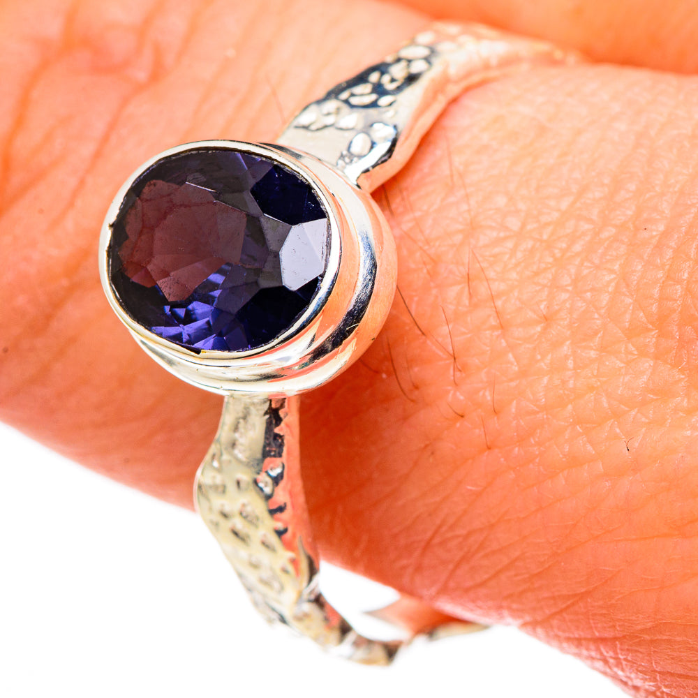 Violet Spinel Rings handcrafted by Ana Silver Co - RING99639