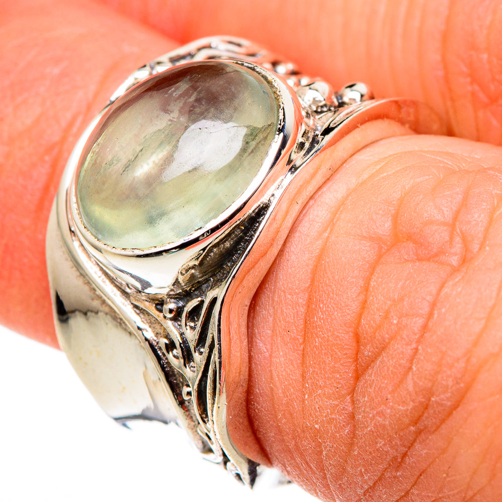 Prehnite Rings handcrafted by Ana Silver Co - RING99642