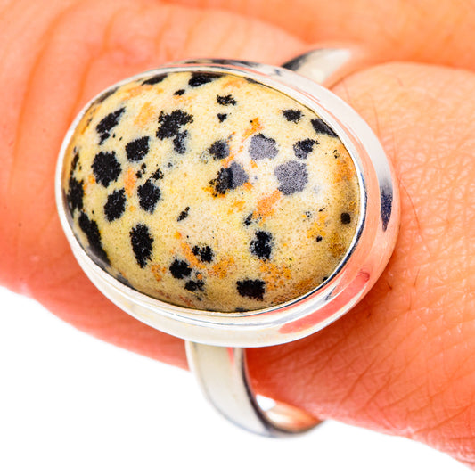 Dalmatian Jasper Rings handcrafted by Ana Silver Co - RING99644