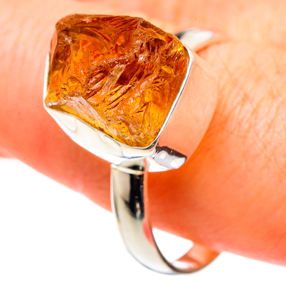 Citrine Rings handcrafted by Ana Silver Co - RING99646