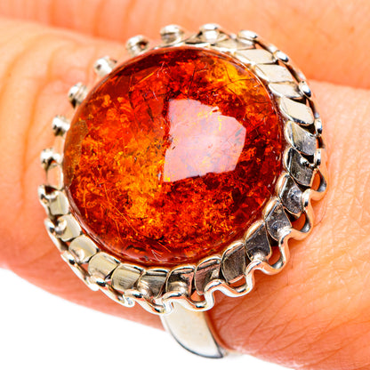 Baltic Amber Rings handcrafted by Ana Silver Co - RING99650