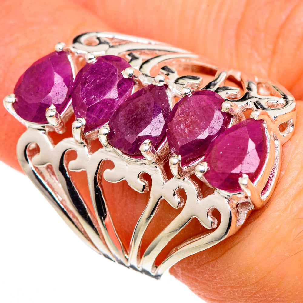 Ruby Rings handcrafted by Ana Silver Co - RING99651