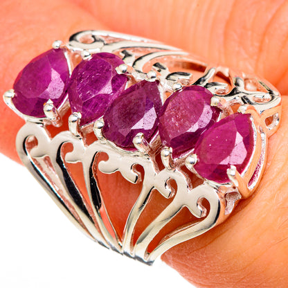 Ruby Rings handcrafted by Ana Silver Co - RING99651