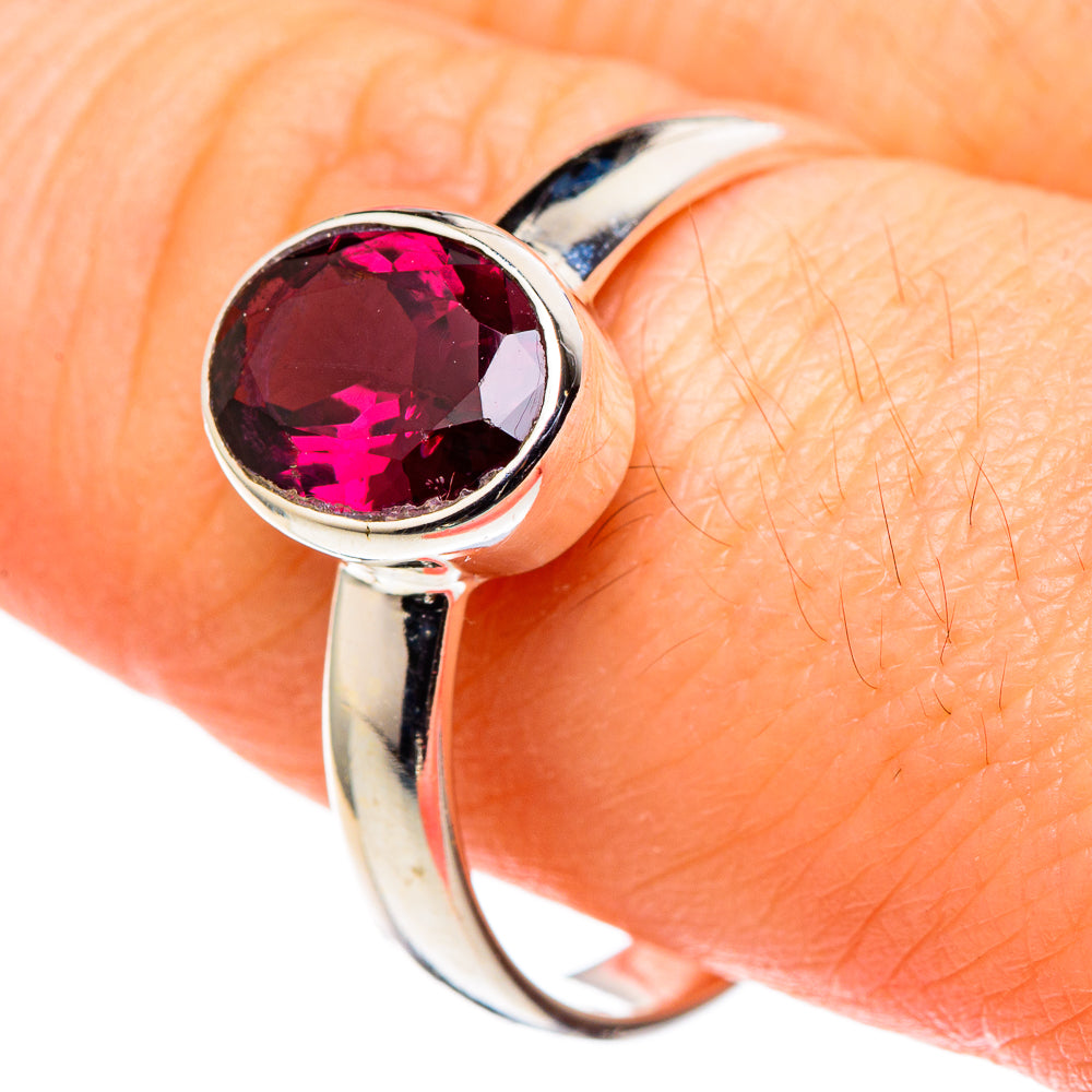 Red Spinel Rings handcrafted by Ana Silver Co - RING99653