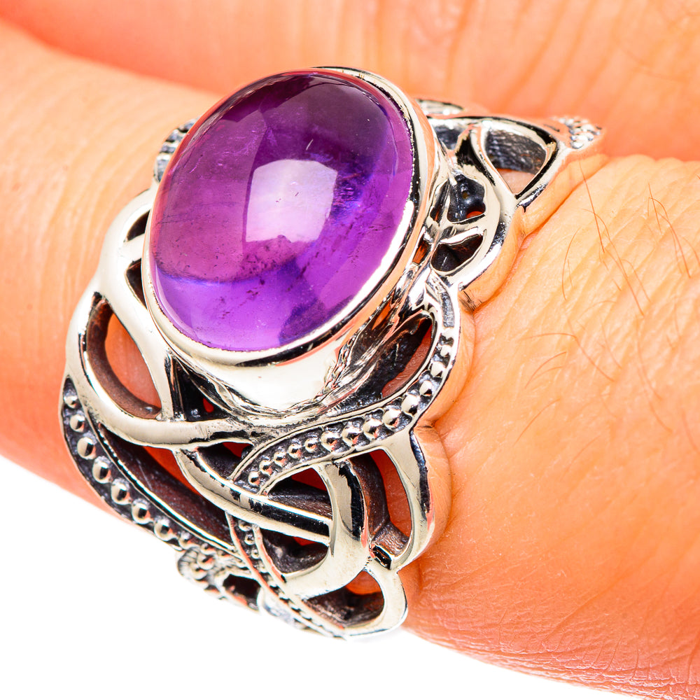 Amethyst Rings handcrafted by Ana Silver Co - RING99655