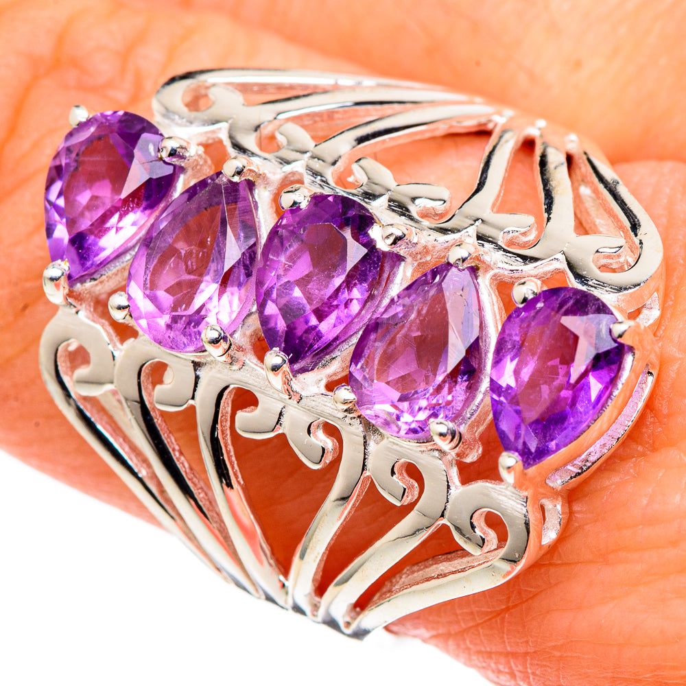 Amethyst Rings handcrafted by Ana Silver Co - RING99662