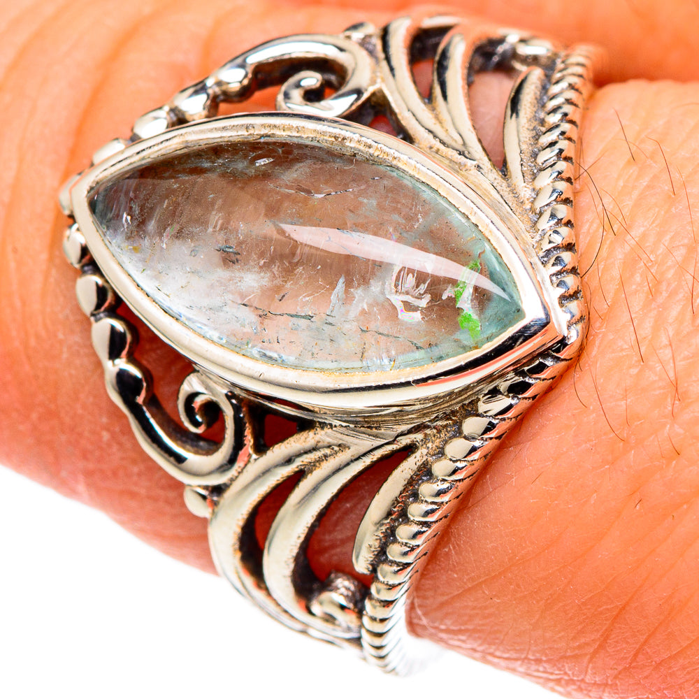 Aquamarine Rings handcrafted by Ana Silver Co - RING99673