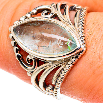 Aquamarine Rings handcrafted by Ana Silver Co - RING99673
