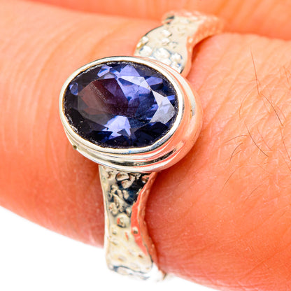 Violet Spinel Rings handcrafted by Ana Silver Co - RING99676