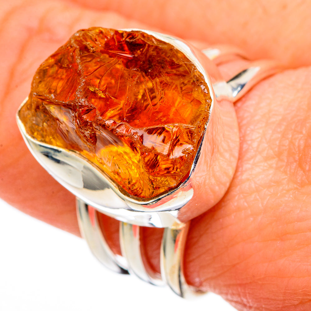 Citrine Rings handcrafted by Ana Silver Co - RING99685