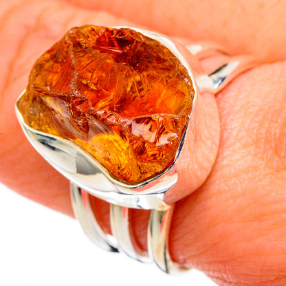 Citrine Rings handcrafted by Ana Silver Co - RING99685