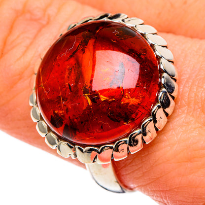 Baltic Amber Rings handcrafted by Ana Silver Co - RING99686