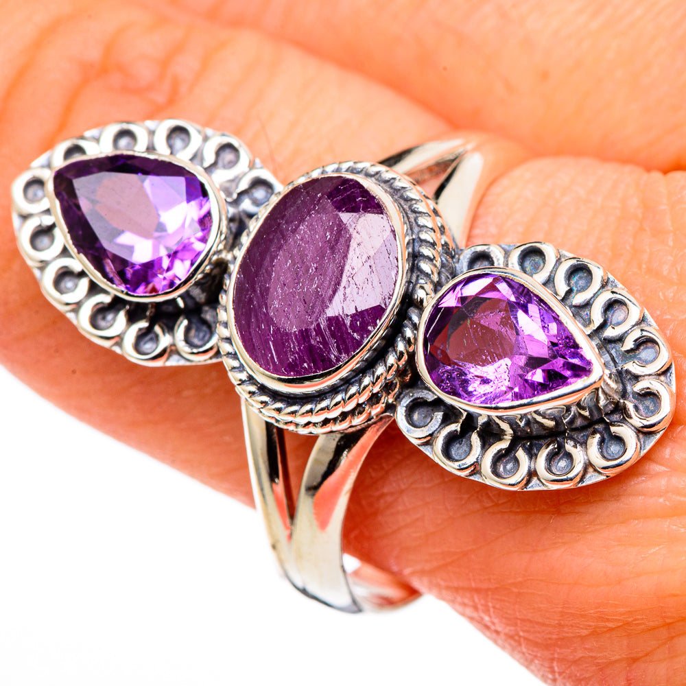 Ruby Rings handcrafted by Ana Silver Co - RING99692