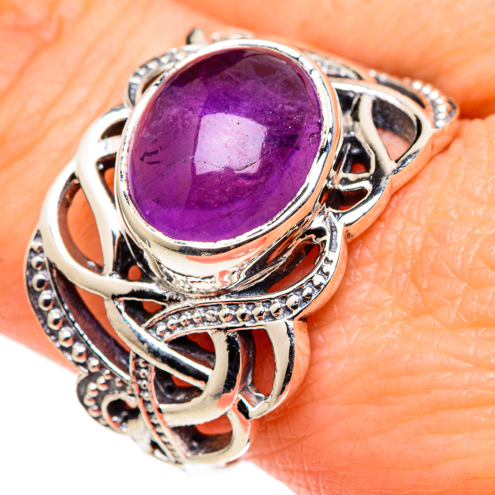 Amethyst Rings handcrafted by Ana Silver Co - RING99695