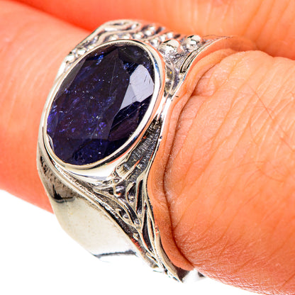 Violet Spinel Rings handcrafted by Ana Silver Co - RING99698