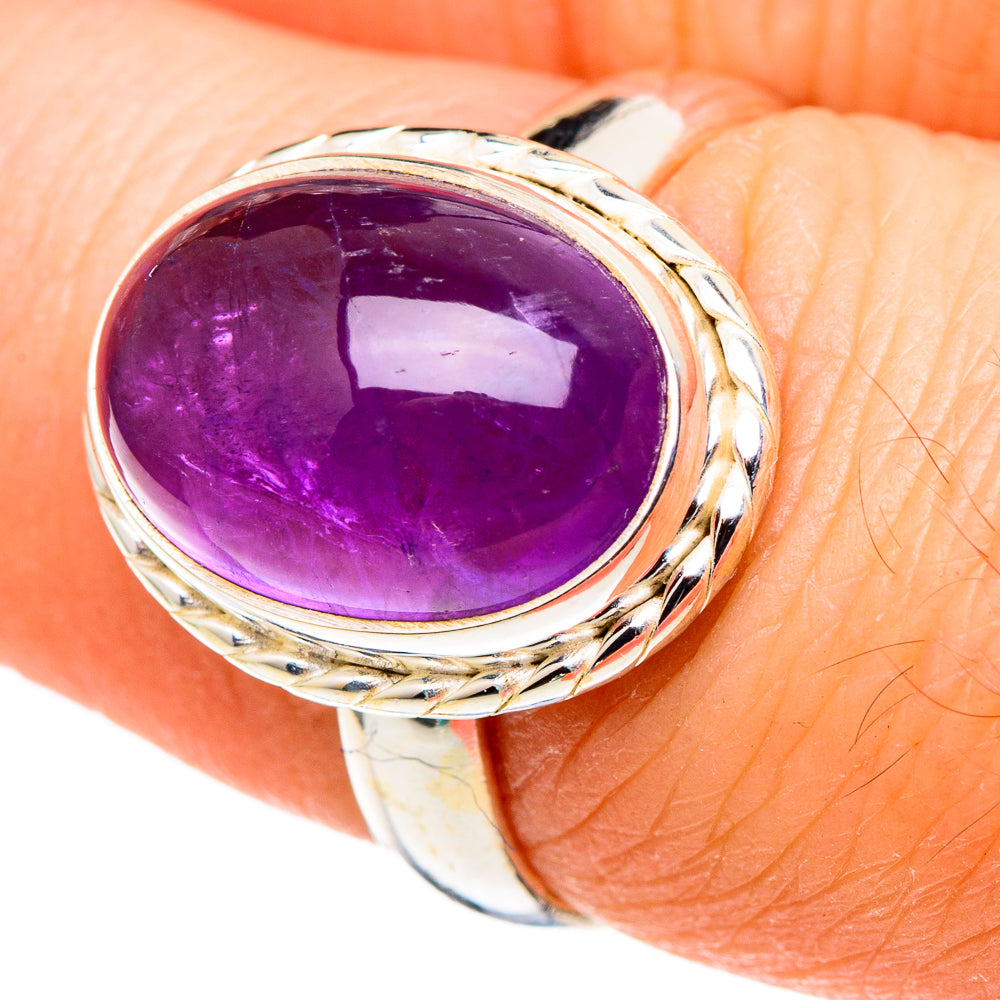 Amethyst Rings handcrafted by Ana Silver Co - RING99699