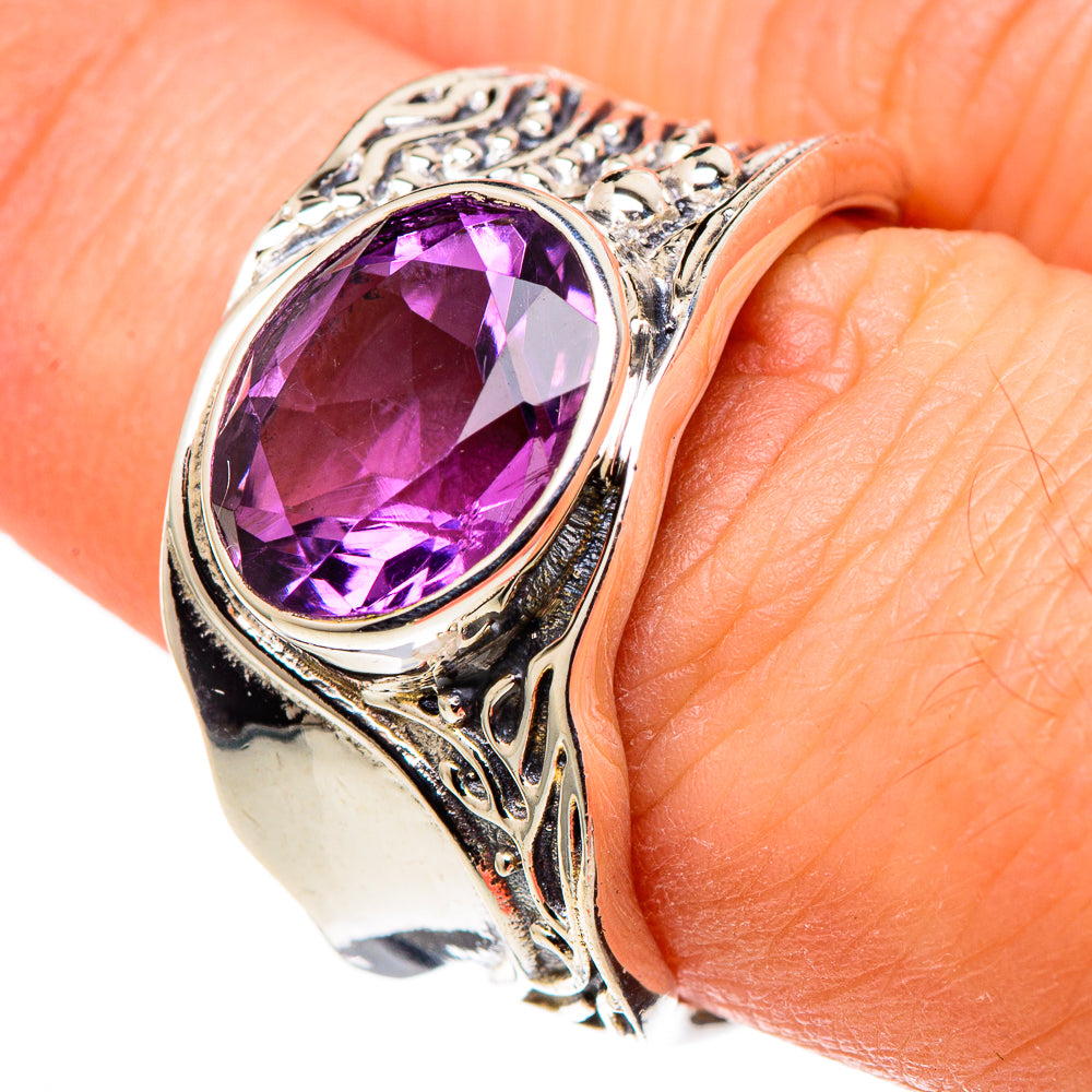 Amethyst Rings handcrafted by Ana Silver Co - RING99701