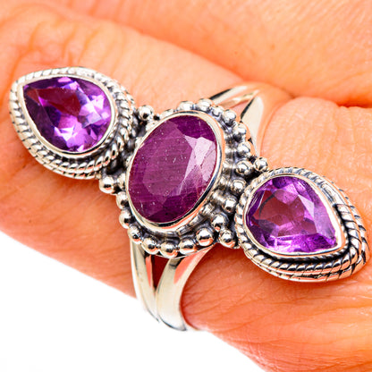 Ruby Rings handcrafted by Ana Silver Co - RING99706