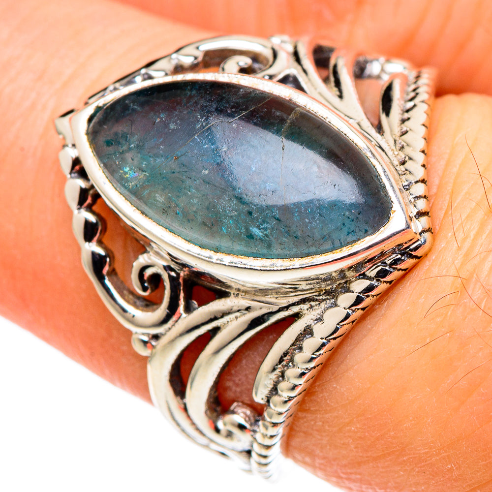 Aquamarine Rings handcrafted by Ana Silver Co - RING99711
