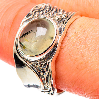 Prehnite Rings handcrafted by Ana Silver Co - RING99719