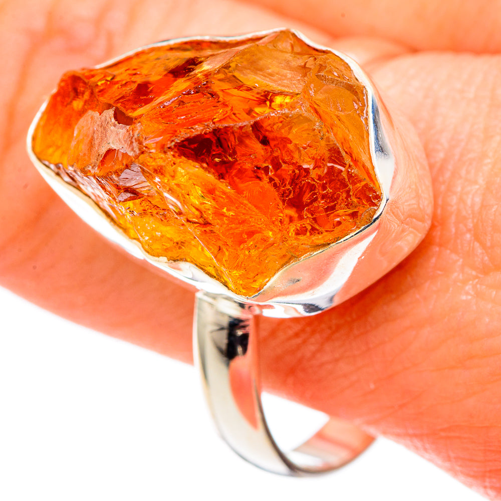 Citrine Rings handcrafted by Ana Silver Co - RING99724