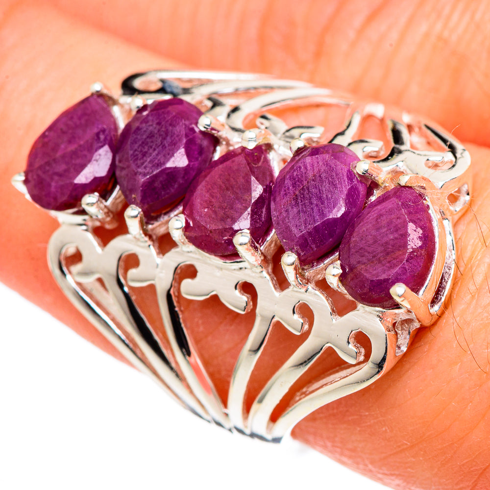 Ruby Rings handcrafted by Ana Silver Co - RING99729
