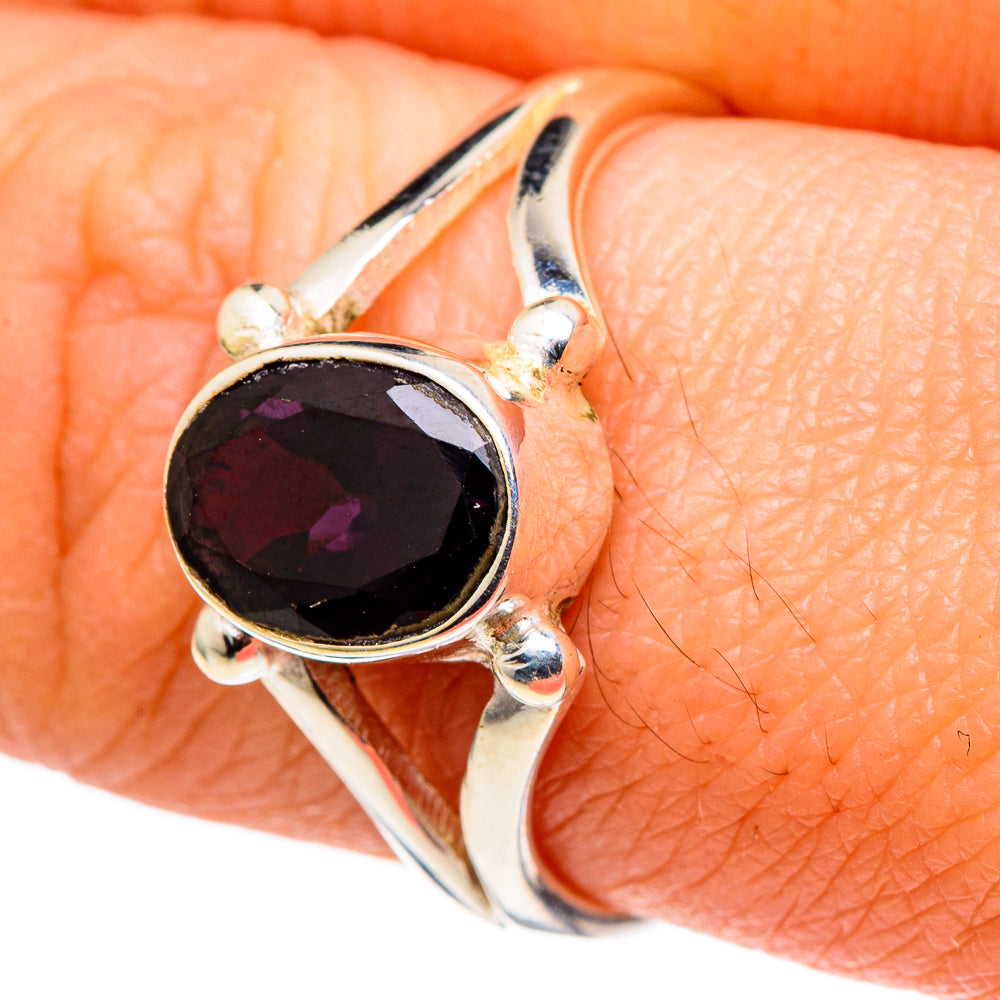 Red Spinel Rings handcrafted by Ana Silver Co - RING99731