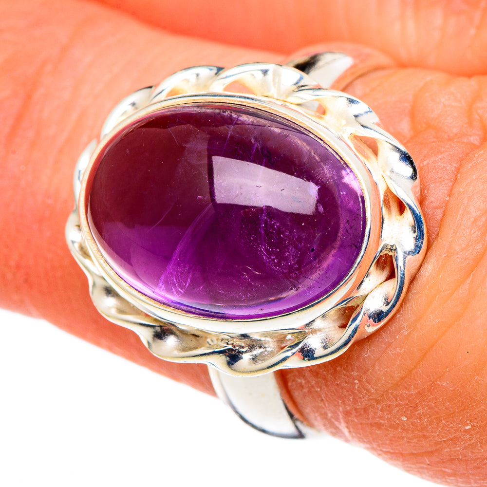 Amethyst Rings handcrafted by Ana Silver Co - RING99738