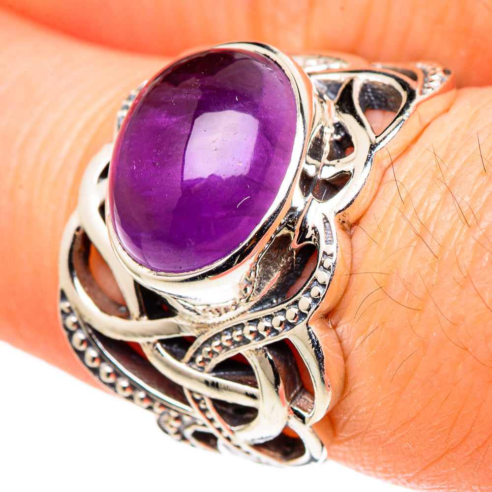 Amethyst Rings handcrafted by Ana Silver Co - RING99739