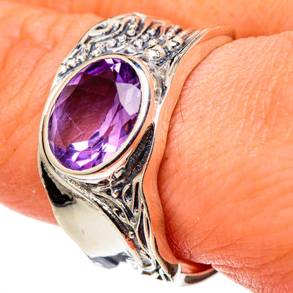 Amethyst Rings handcrafted by Ana Silver Co - RING99740