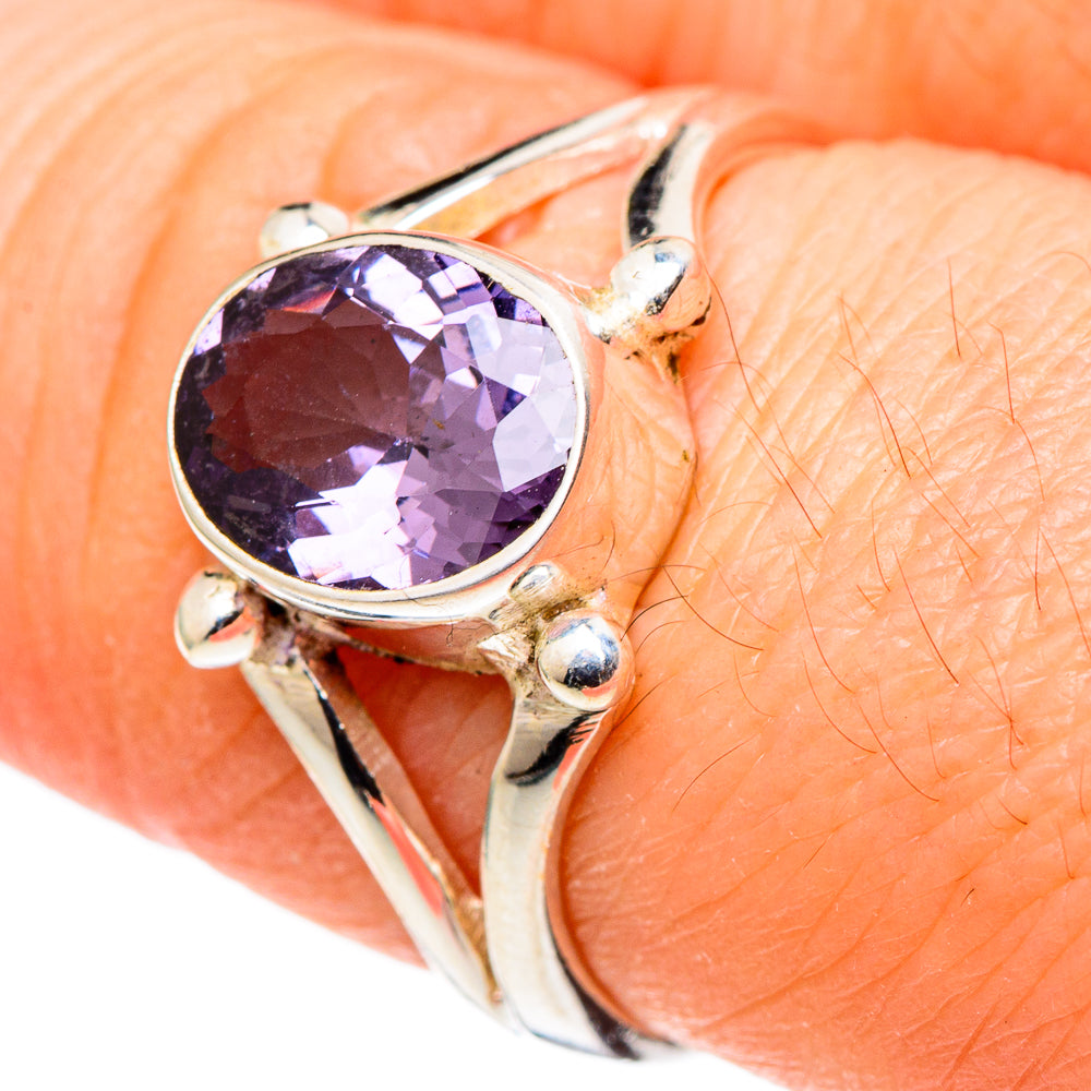 Purple Spinel Rings handcrafted by Ana Silver Co - RING99741