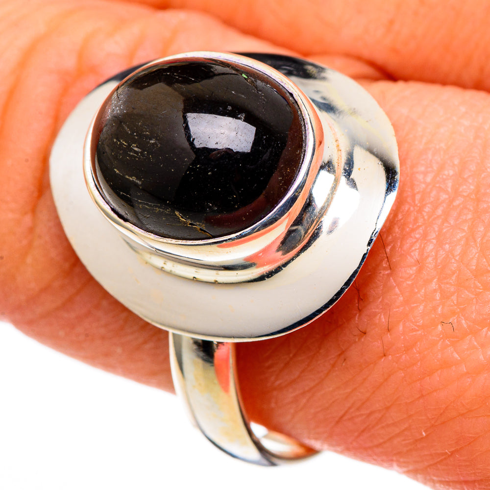 Black Onyx Rings handcrafted by Ana Silver Co - RING99744